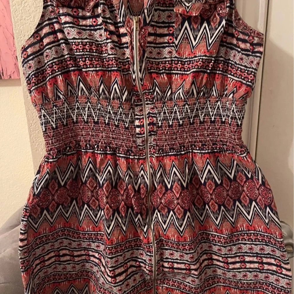 Plus Size Womens western look sleeveless dress size 3X pre-owned